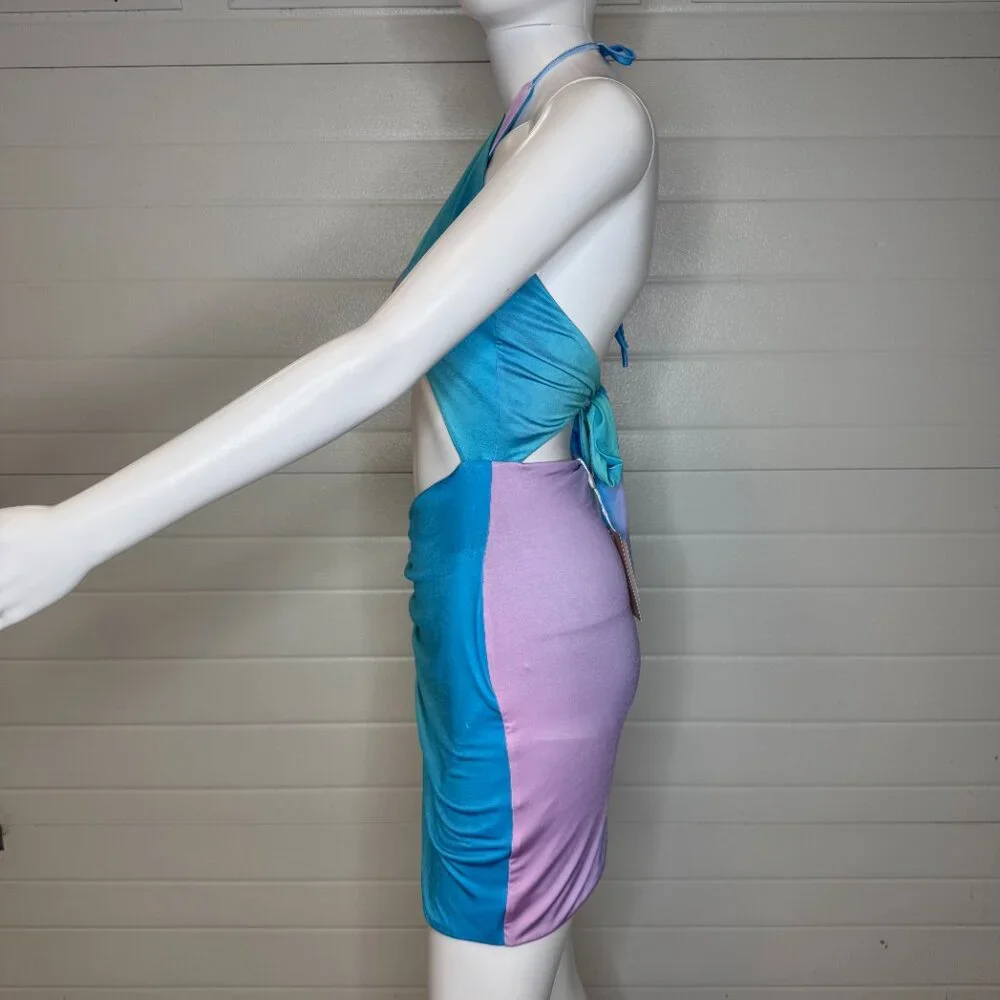 Tiger Mist Lillee Mermaid Gradient Cutout Mini Dress (NWT) - Picture 3 of 9